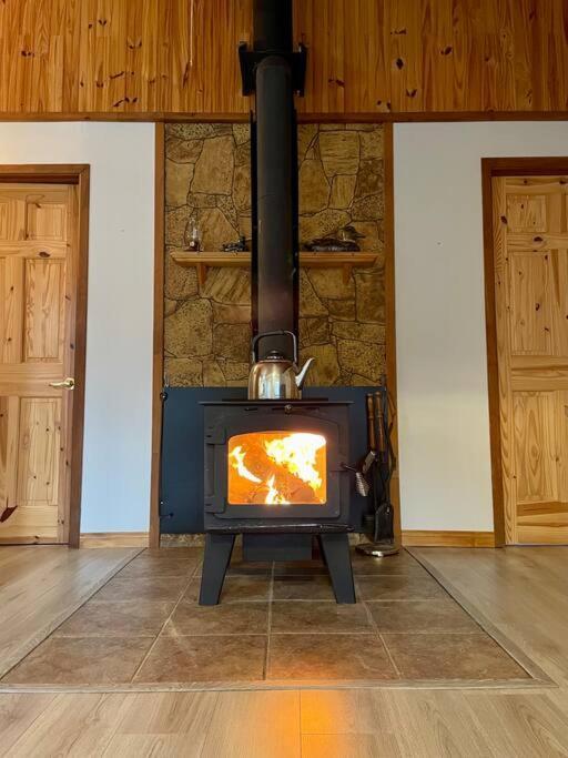 Le Chalet Bleu, Aux Pieds Des Monts-Valin Saint-David-de-Falardeau Екстер'єр фото